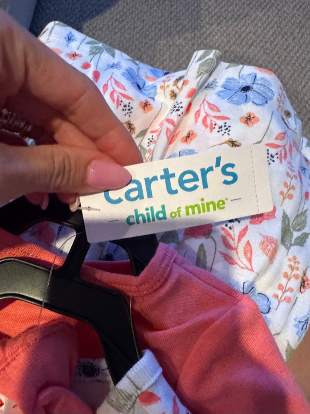 Carter's Pink Floral Dress Set - Picture 6 of 7